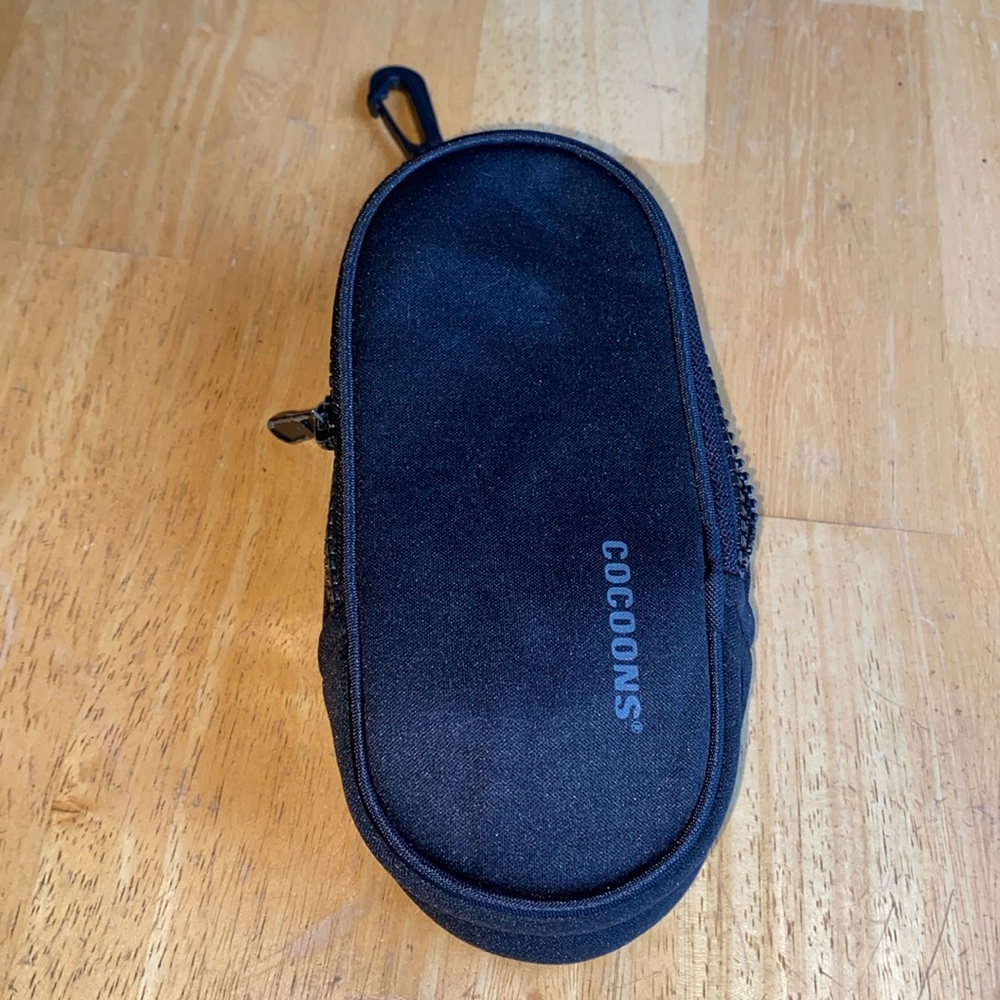 Cocoons Sunwear Sunglasses Glasses Soft Case ONLY with Clip - Black